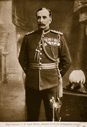 Generalmajor C. St. Leger Barter, ausgezeichnet mit K.C.B. für herausragende Dienste, 1914-19